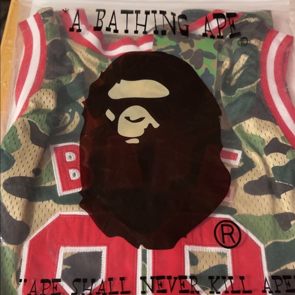 New BAPE camo large tank top - Picture 3 of 3